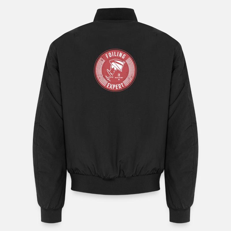 Vitage Label Wingfoilen Unisex Bomberjacke