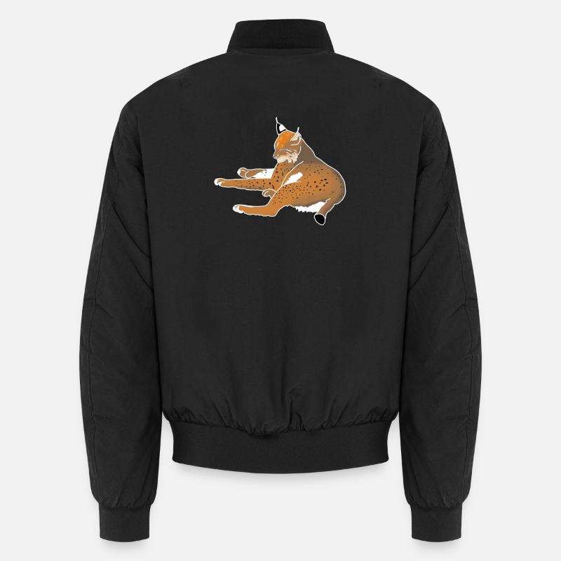 Lynx - Unisex Bomber Jacket - black