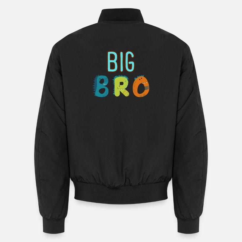 Großer Bruder - Big Bro - Unisex Bomberjacke - Schwarz