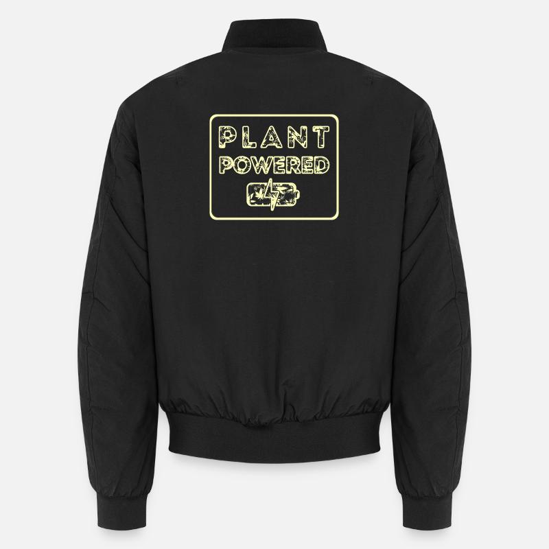 Plant powered Unisex Bomber Jacket