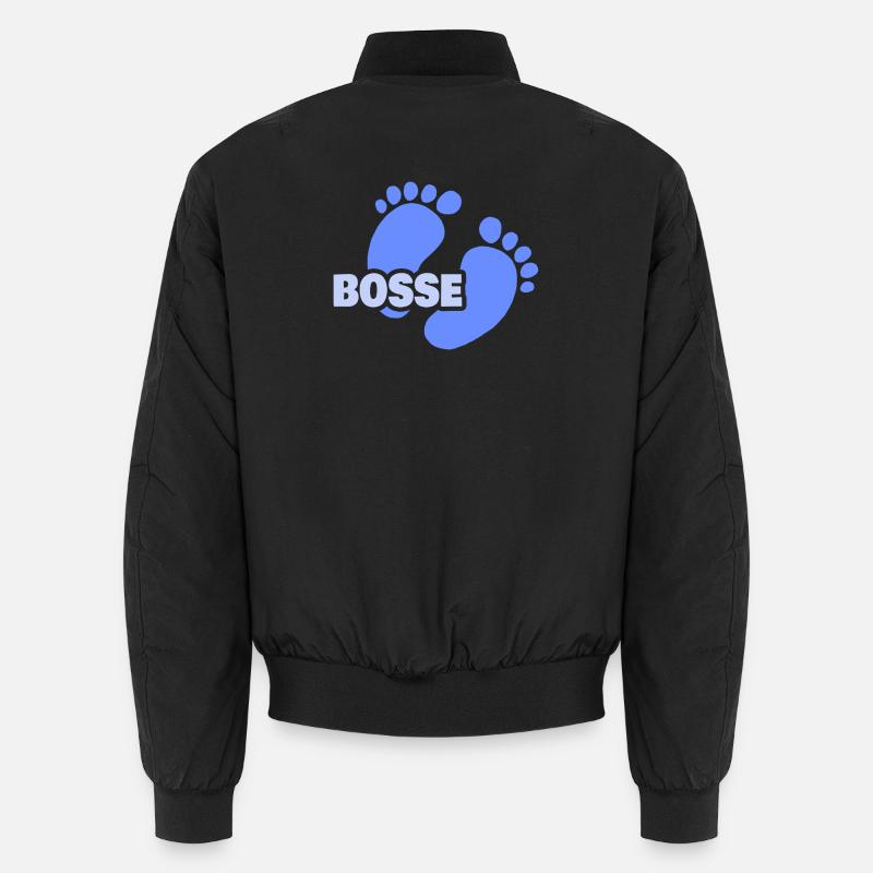 Bosses - Unisex Bomber Jacket - black