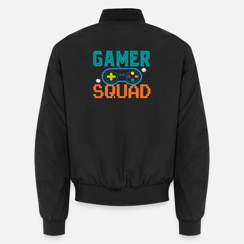 GAMER Squad Unisex Bomber Jacket