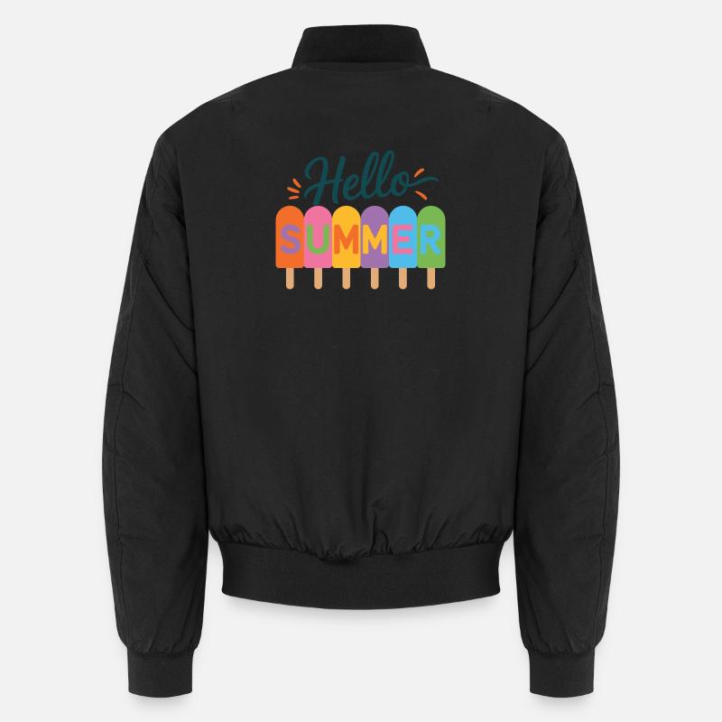 Hello Summer Unisex Bomber Jacket