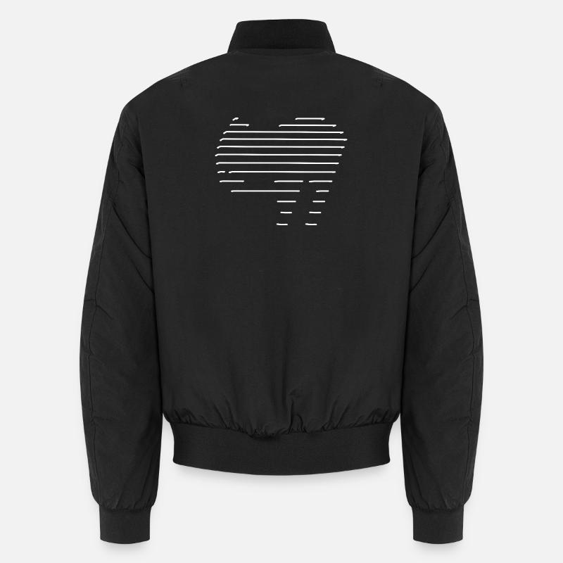 Anti-fascist - Unisex Bomber Jacket - black