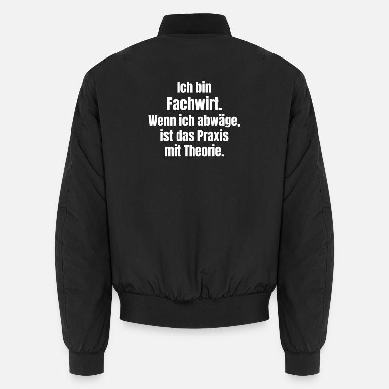 Specialist Practice-Theory Motto Unisex Bomber Jacket