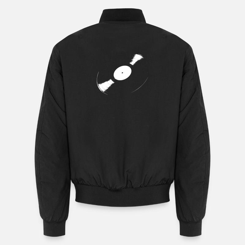 Vinyl – what else? Unisex Bomber Jacket