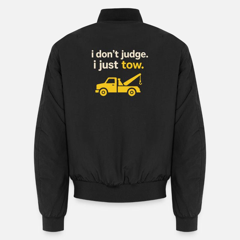 Ich urteile nicht | Abschleppdienst Unisex Bomberjacke