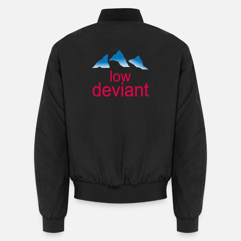 Low Deviant - Unisex Bomberjacke - Schwarz