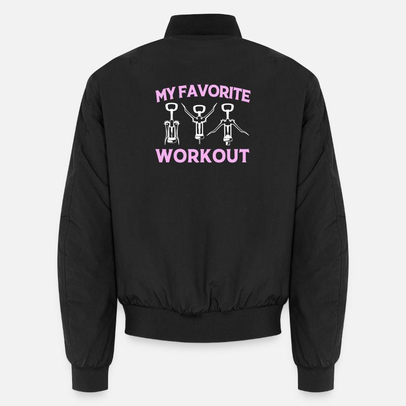 sommelier - Unisex Bomber Jacket - black