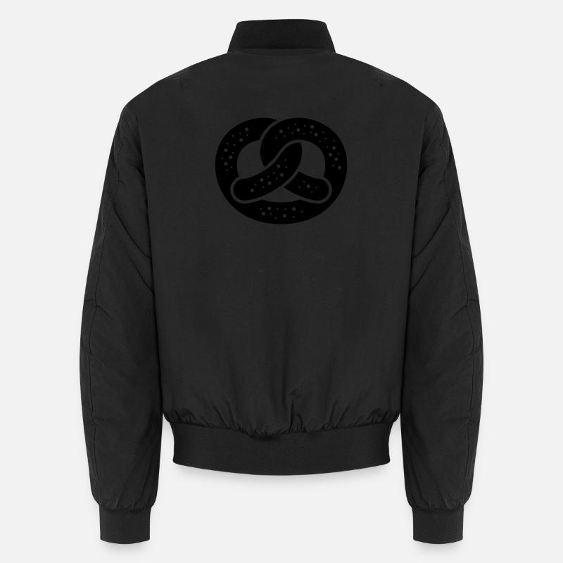 Salzbrezel / braun / einfärbbar Unisex Bomberjacke