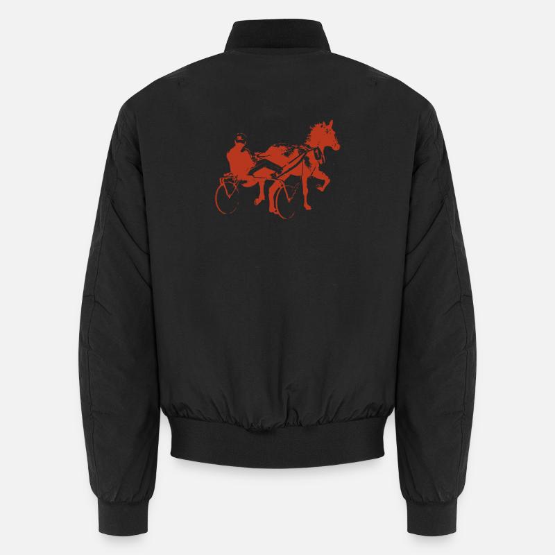 horse racing Unisex Bomber Jacket