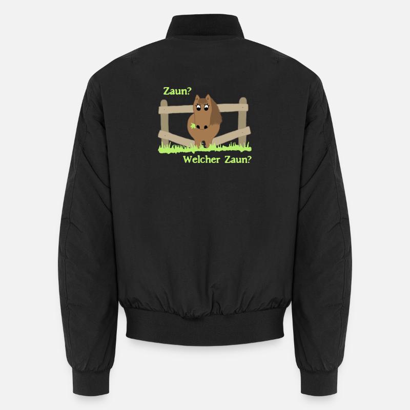Unschuldiges Pony Unisex Bomberjacke