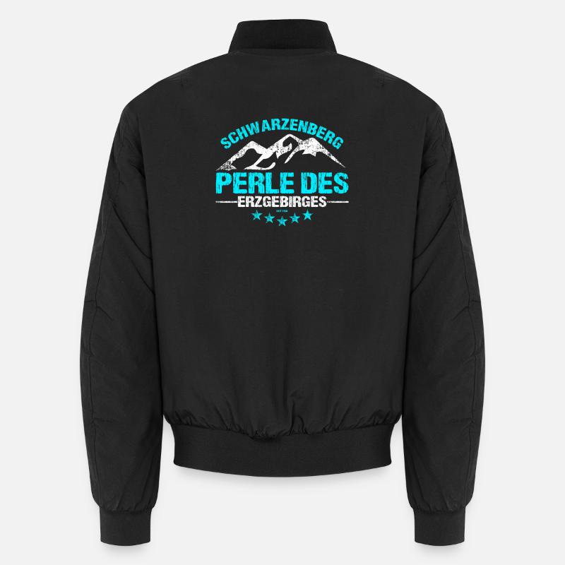 Perle des Erzgebirges Unisex Bomberjacke