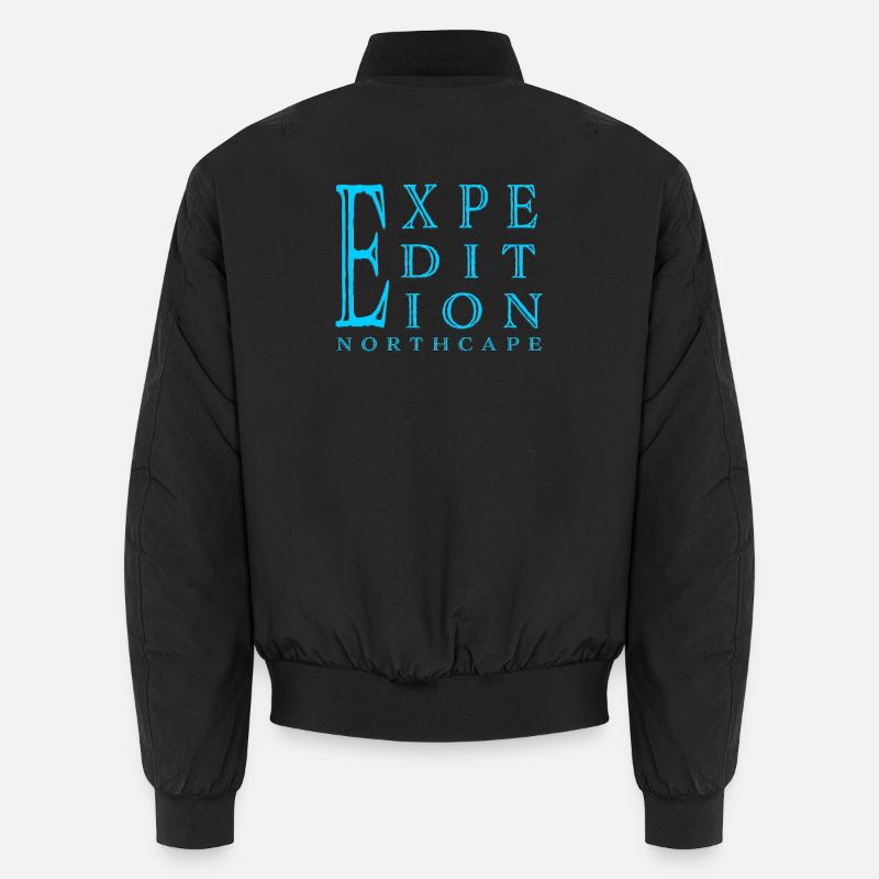 ExpeditionNorthcap - Unisex Bomber Jacket - black