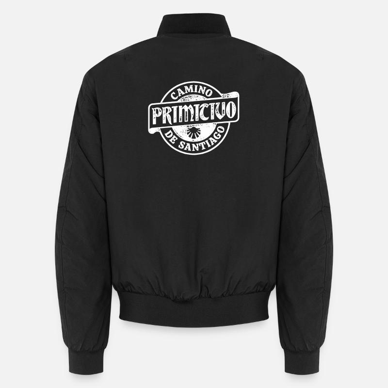 Camino Primitivo Pilger-Stempel | Jakobsweg Unisex Bomberjacke