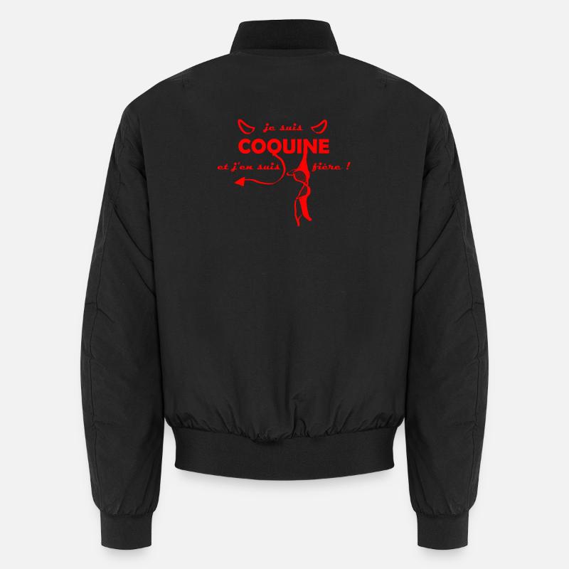 je suis coquine Bomber unisexe