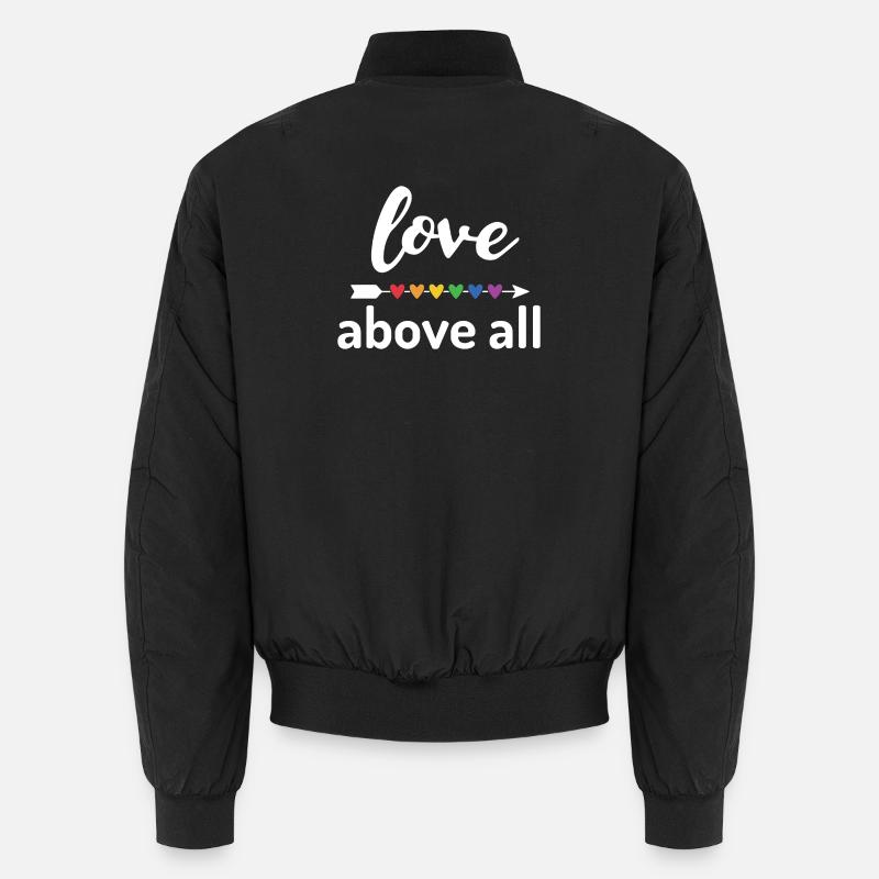 L’amour avant tout Bomber unisexe