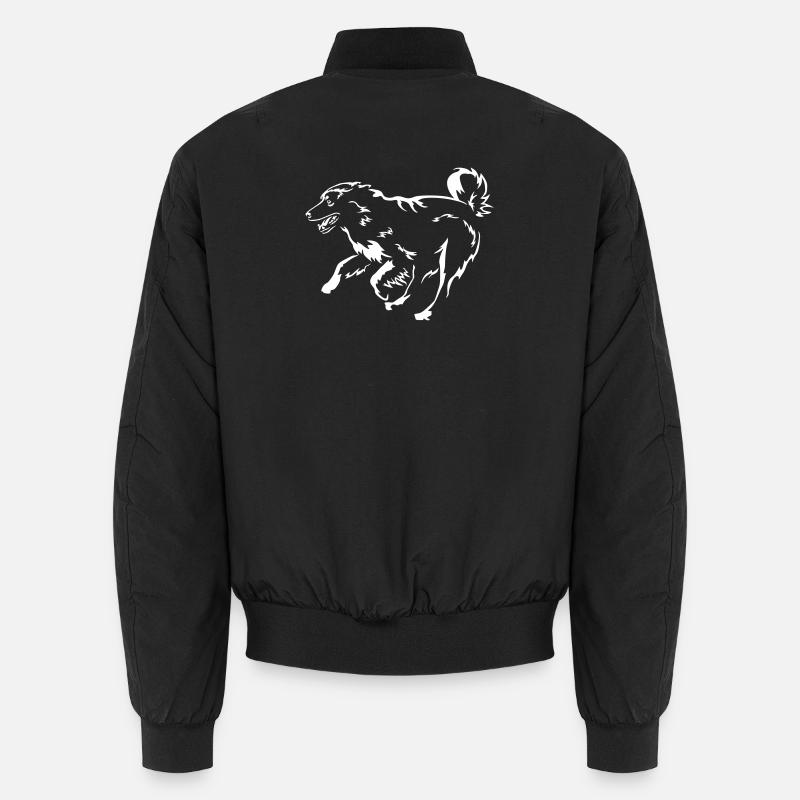 Berger australien « Black Edition » - Bomber unisexe - noir
