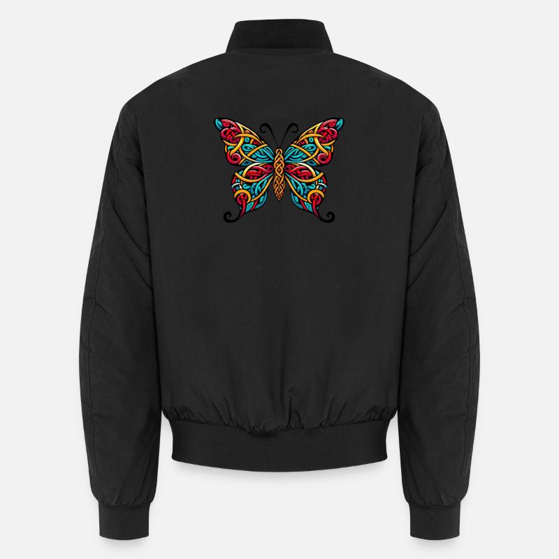 Schmetterling Unisex Bomberjacke