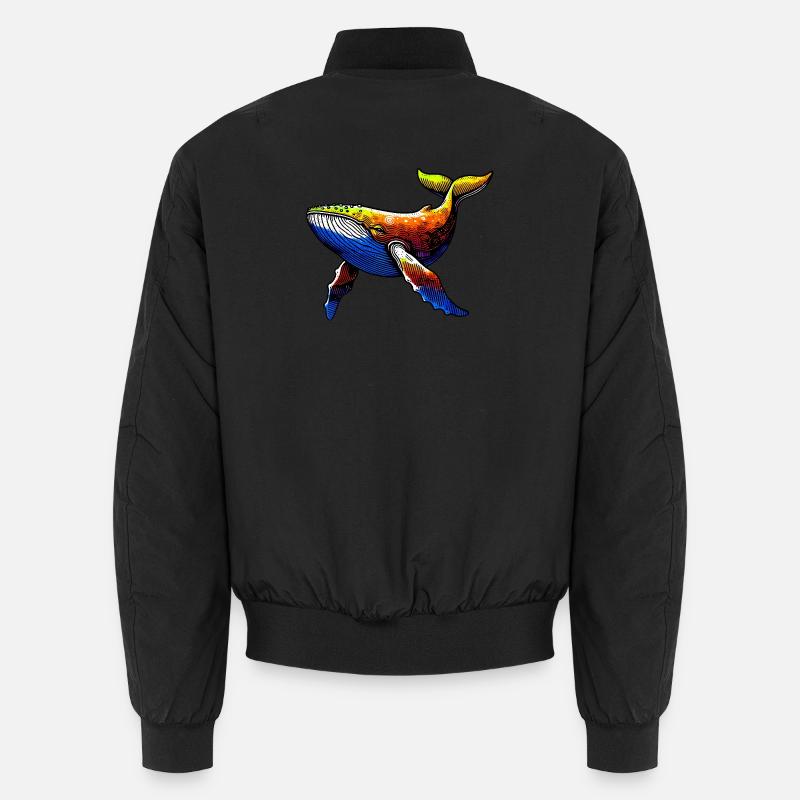 Wal Unisex Bomberjacke