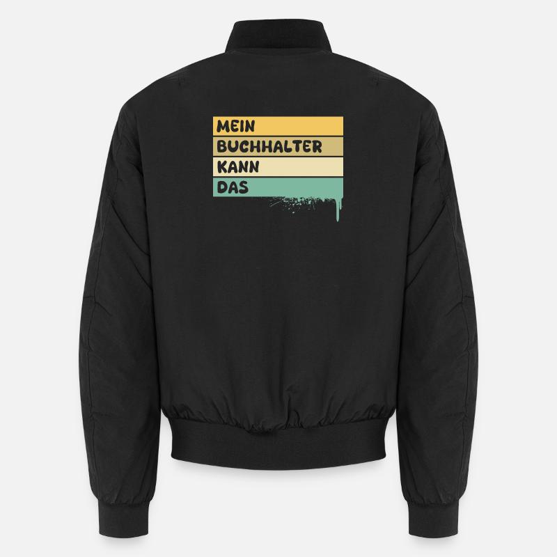 Profession : Comptable - Bomber unisexe - noir