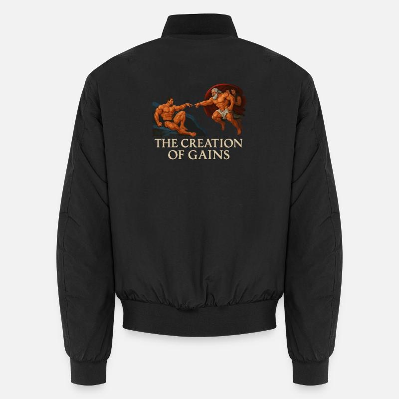 Die Schaffung von Gewinnen - Unisex Bomberjacke - Schwarz