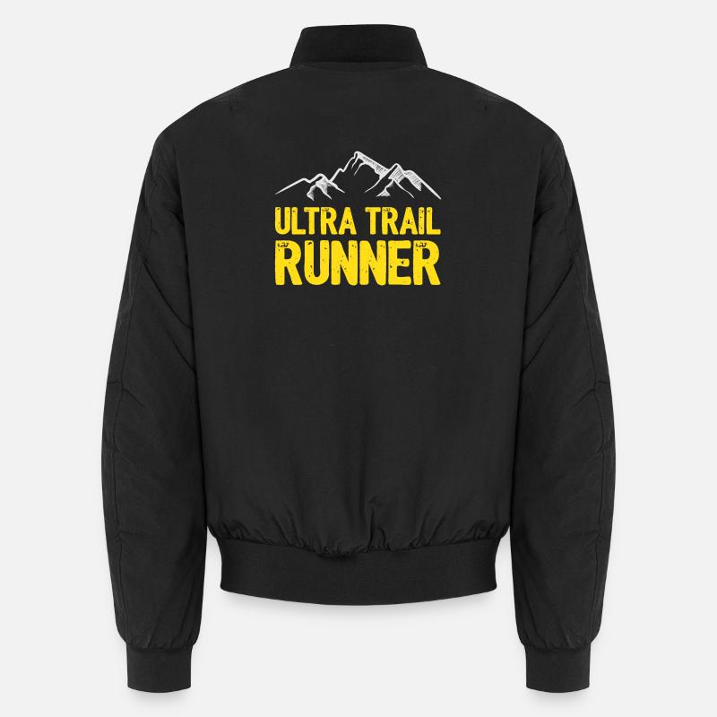 Ultra Trail Runner - Unisex Bomber Jacket - black