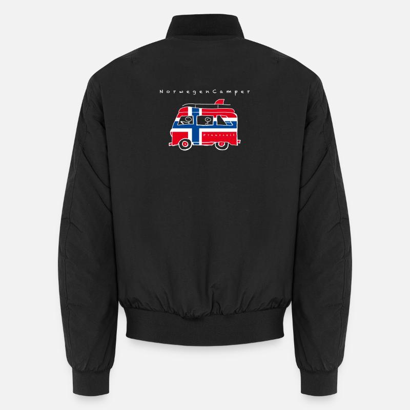 Norwegen Camper Unisex Bomberjacke