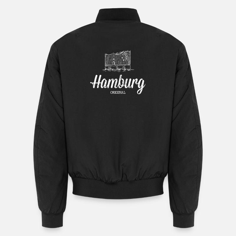 Hambourg Original Elbphilharmonie Bomber unisexe