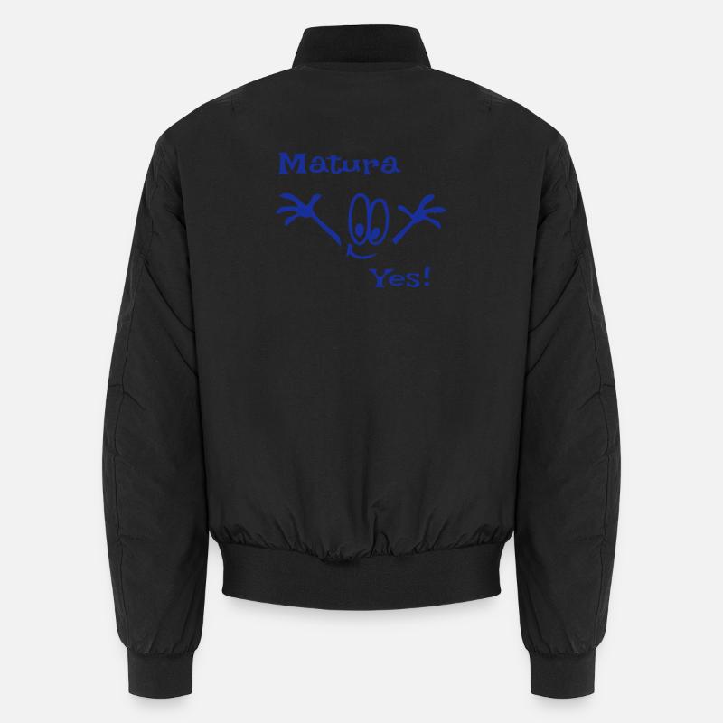 Matura , baccalauréat, école - Bomber unisexe - noir