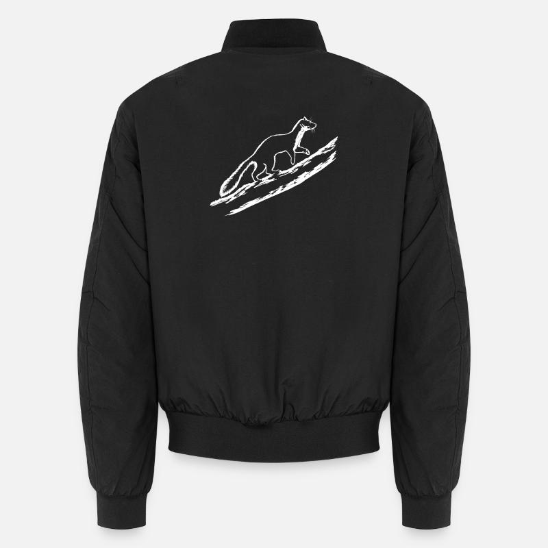 Martre la nuit Bomber unisexe