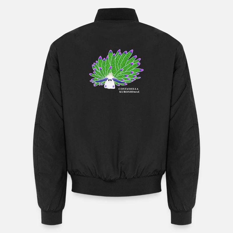 Leaf Sheep Snail, Drawing Unisex Bomber Jacket