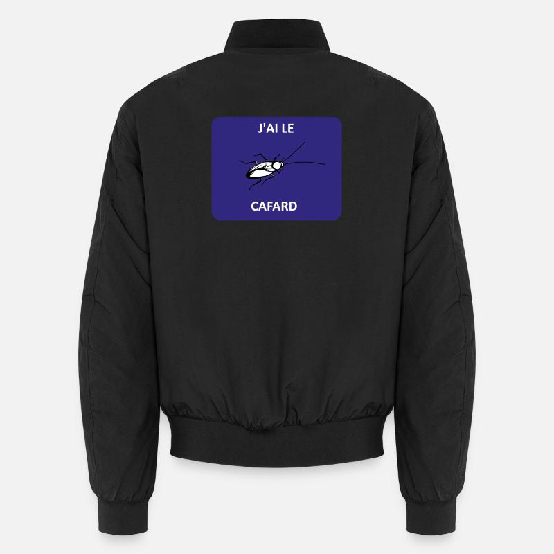I'm feeling downhill - Unisex Bomber Jacket - black