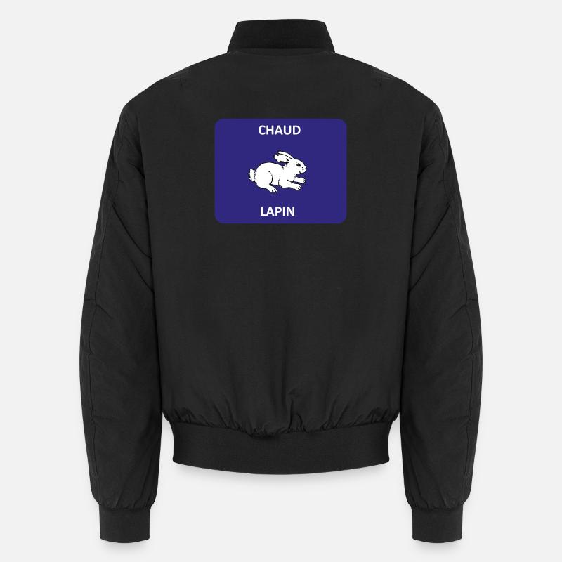 Chaud Lapin - Bomber unisexe - noir