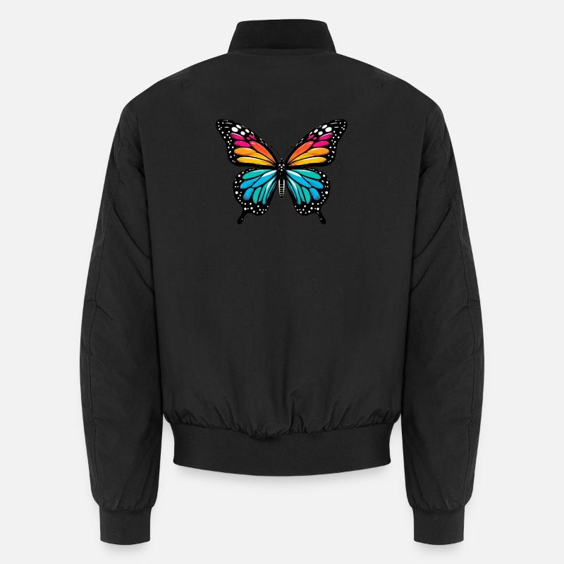 Schmetterling Unisex Bomberjacke