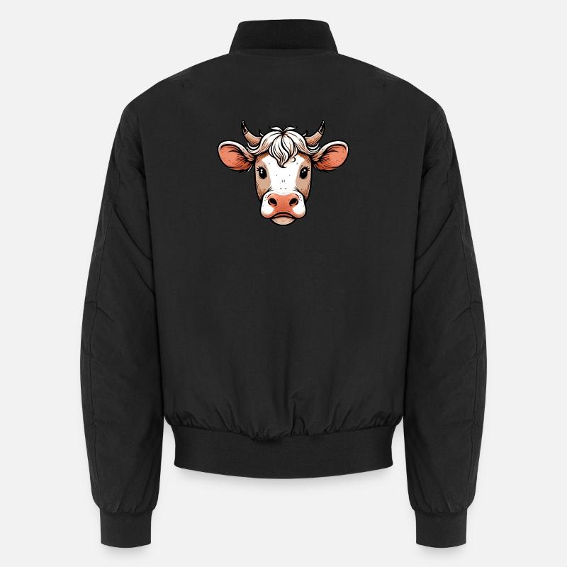 Kuh Unisex Bomberjacke
