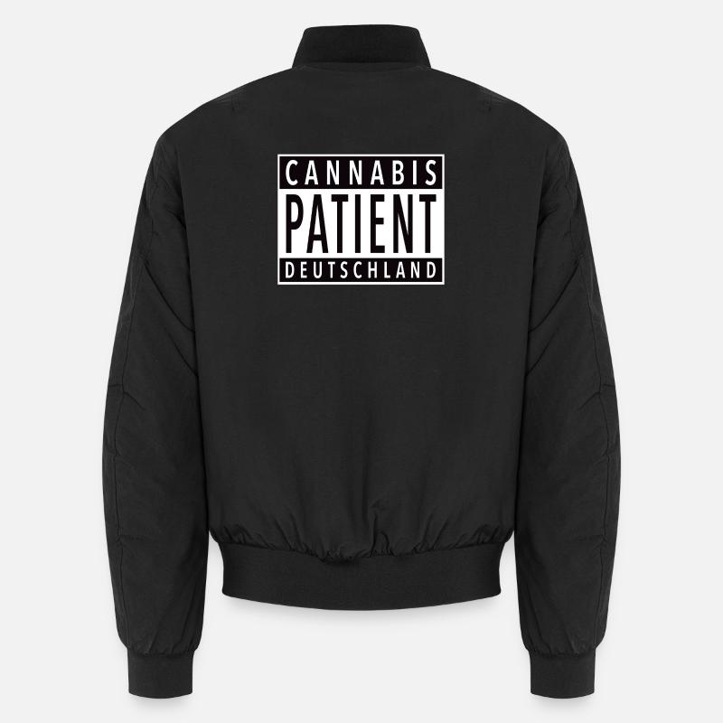 Cannabis Patient Deutschland - Unisex Bomberjacke - Schwarz