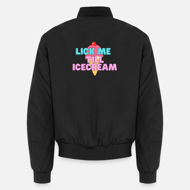 Süßes Eis Unisex Bomberjacke