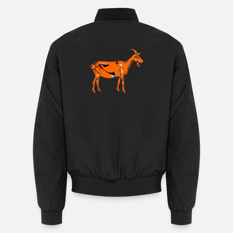 Saint Patrick's Day Goat Unisex Bomber Jacket