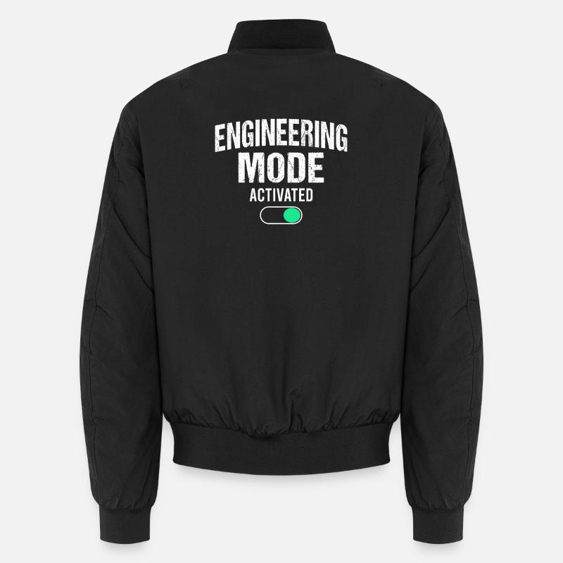 Mechanical Engineering Mechanical Engineer - Unisex Bomber Jacket - black