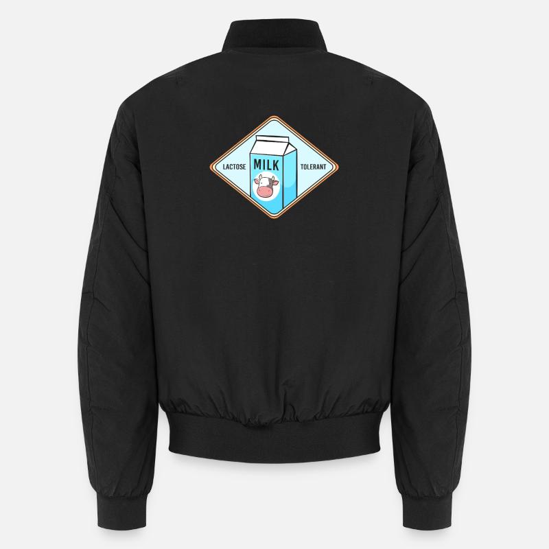 Blähungen Milch Laktose Unisex Bomberjacke