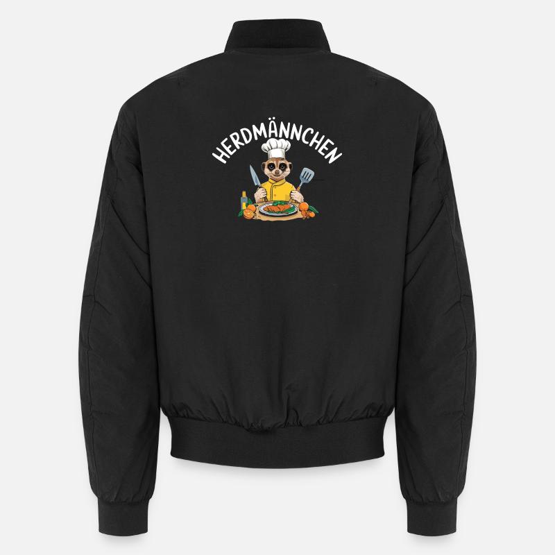 Herdmännchen Koch Suricate Pun Bomber unisexe
