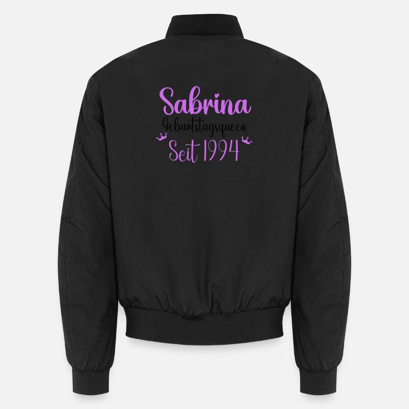 Sabrina Geburtstagsqueen Seit 1994 Geschenk Unisex Bomberjacke