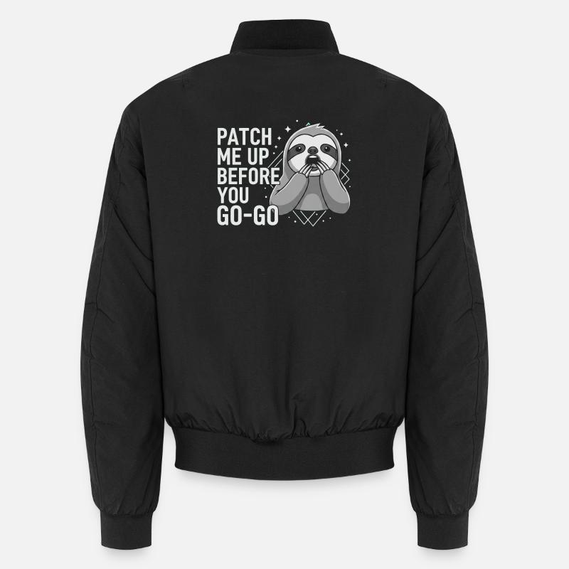 Paresseux de cybersécurité Patch Me Up Bomber unisexe