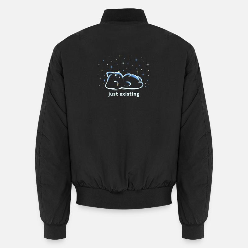 Einfach nur existieren Unisex Bomberjacke