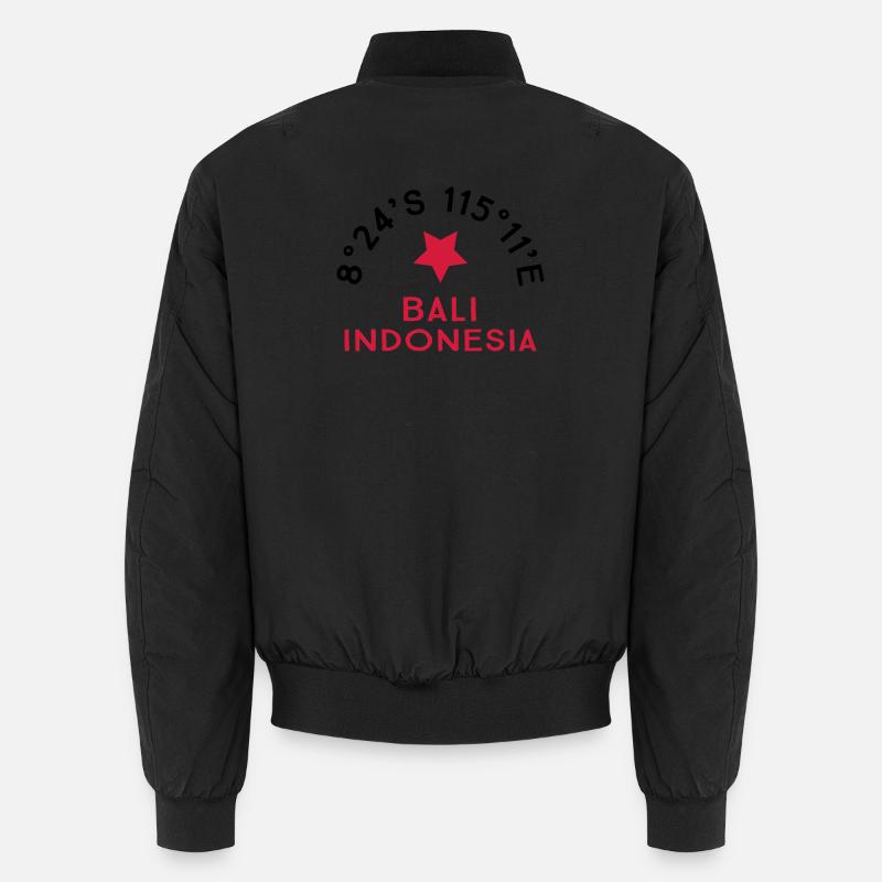 Bali - Unisex Bomber Jacket - black