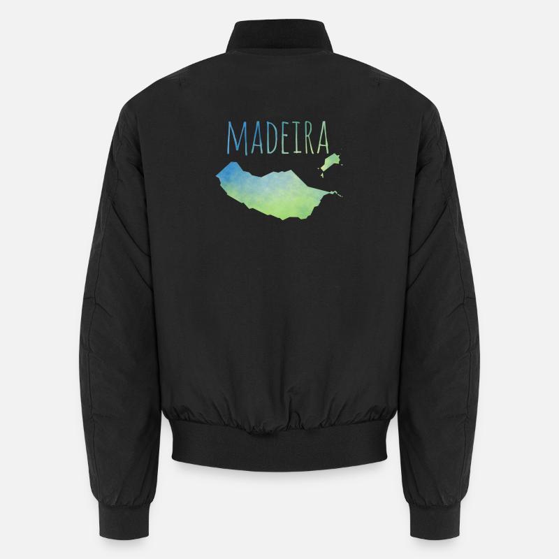 Madeira - Unisex Bomberjacke - Schwarz