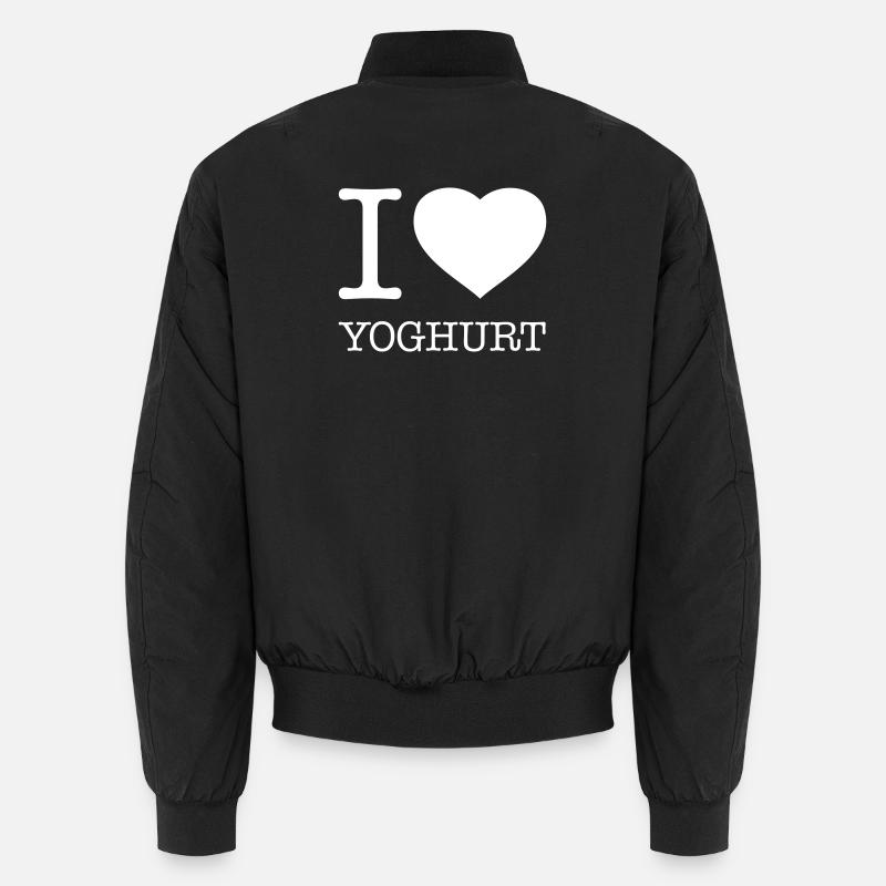 J’ADORE LE YAOURT Yaourt Bomber unisexe