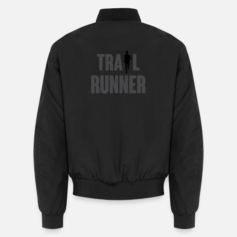 Trail Runner - Giacca bomber unisex - nero
