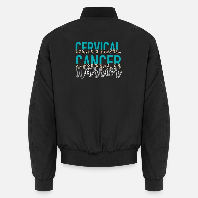 Gebärmutterhalskrebs HPV Cervical Cancer Warrior Bomber unisexe